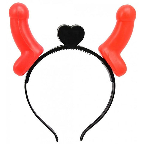 Premium Dicky Devils Horns by Hua Novelties - Fancy Dress Ups