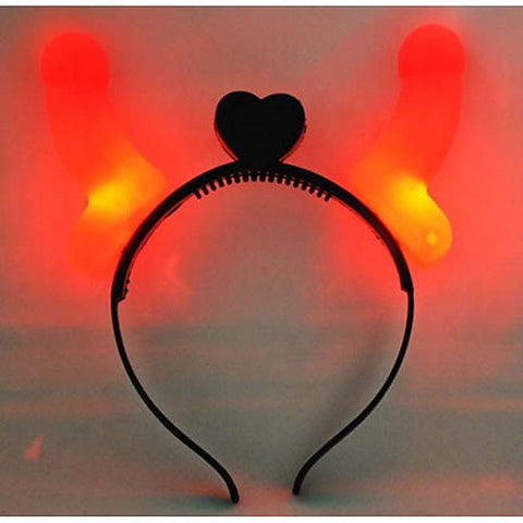 Premium Dicky Devils Horns by Hua Novelties - Fancy Dress Ups