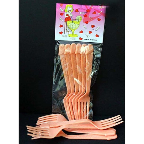 Pecker Forks by Hua Novelties - Bachelorette and Bucks