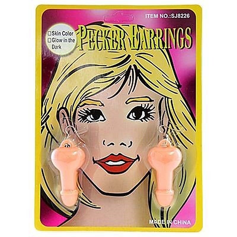 Professional Pecker Earrings by Maxpassion - Fancy Dress Ups
