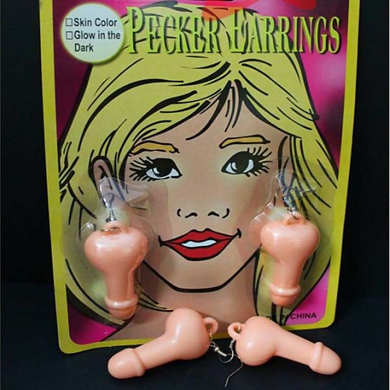 Professional Pecker Earrings by Maxpassion - Fancy Dress Ups