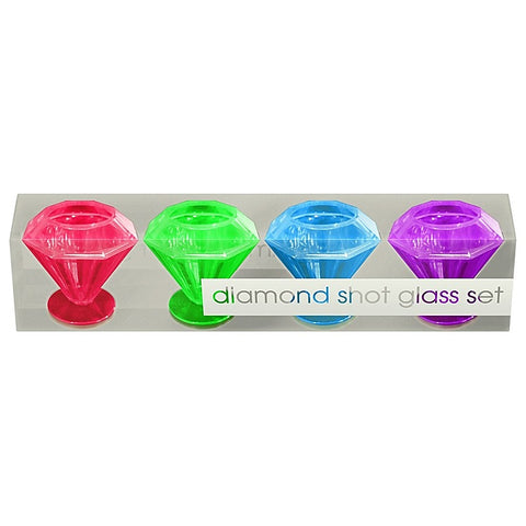 Ladies Night Diamond Shot Glass Set