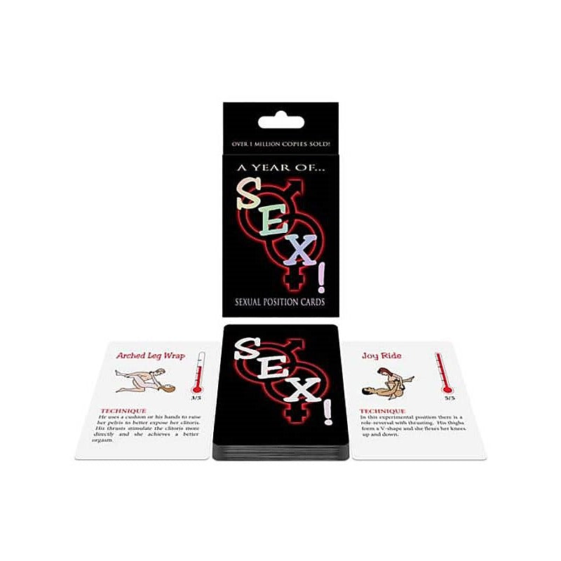 A Year of Sex! Card Game by Kheper Games - Sex Games, Coupons and Tricks