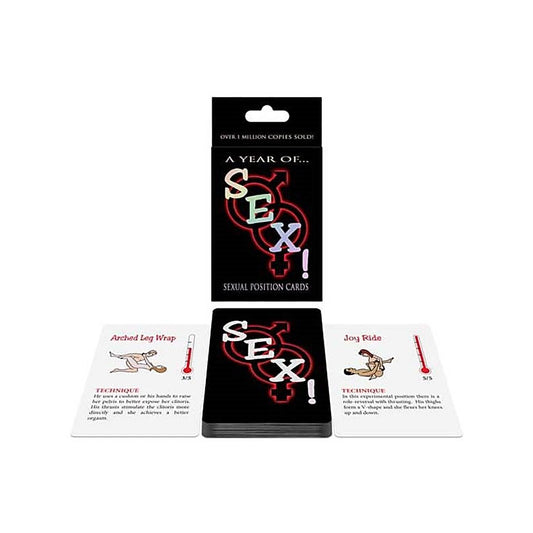 A Year of Sex! Card Game - Sex Games, Coupons and Tricks