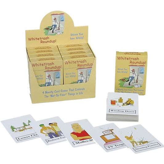 Whitetrash Roundup! Card Game