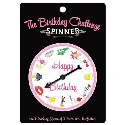 The Birthday Challenge Spinner