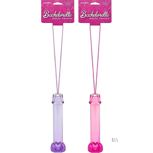 Pipedream Bachelorette Party Favors Test Tube Necklace - Bachelorette and Bucks