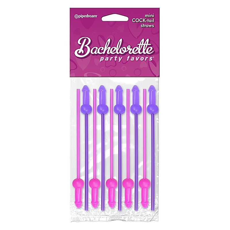 Pipedream Bachelorette Party Favors Mini Cock Tail Straws - Sex Games, Coupons and Tricks