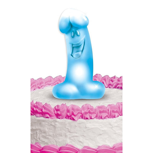 Pipedream Bachelorette Party Light Up Pecker Cake Topper - Bachelorette and Bucks