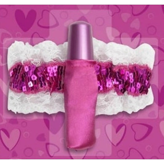 Pipedream Bachelorette Vibrating Garter Lipstick - Bachelorette and Bucks