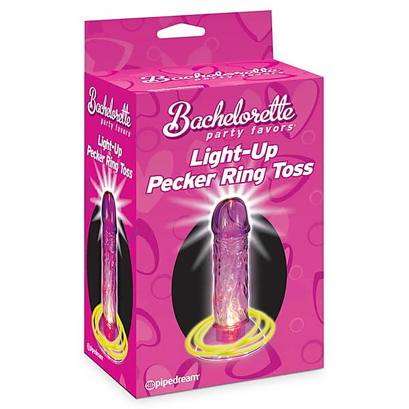 Light Up Pecker Ring Toss Game by Pipedream Products - Bachelorette and Bucks