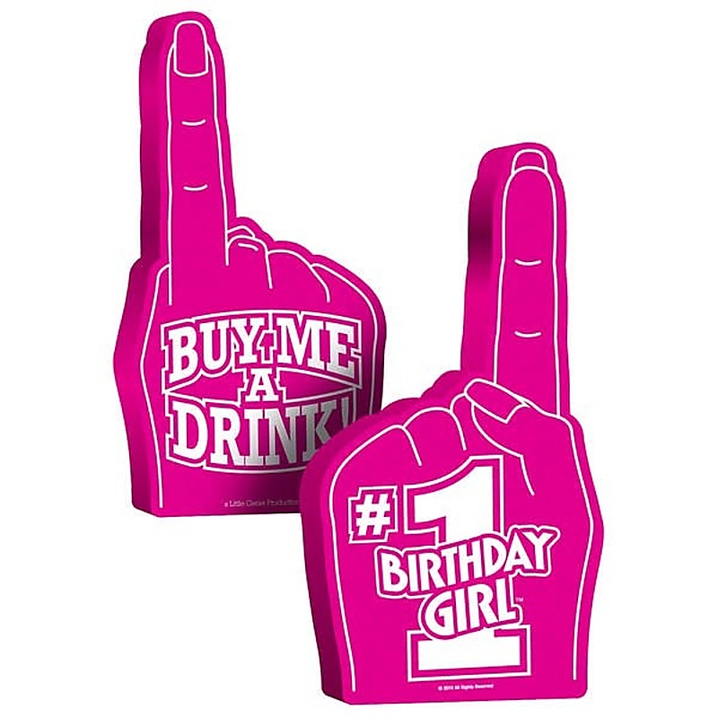 #1 Birthday Girl Foam Hand - Sex Games, Coupons and Tricks