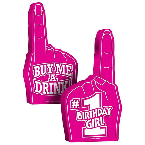 #1 Birthday Girl Foam Hand - Sex Games, Coupons and Tricks
