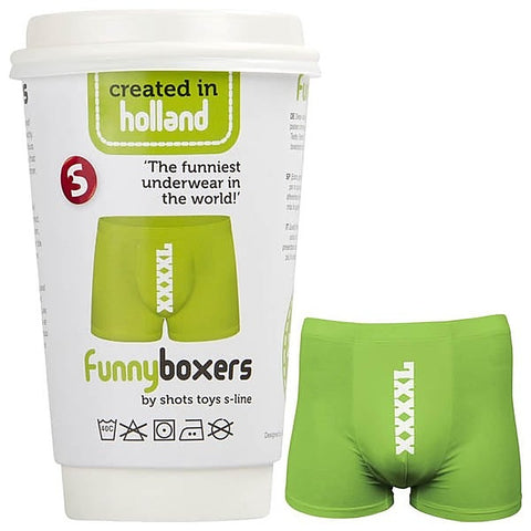 Premium S-Line Funny Mens Boxers by Shots Toys - Fancy Dress Ups