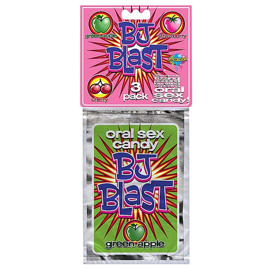 Pipedream 3 Pack BJ Blast Oral Sex Candy - Sex Games, Coupons and Tricks