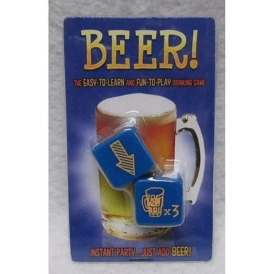 Beer! Dice Adult Drinking Game - Sex Games, Coupons and Tricks