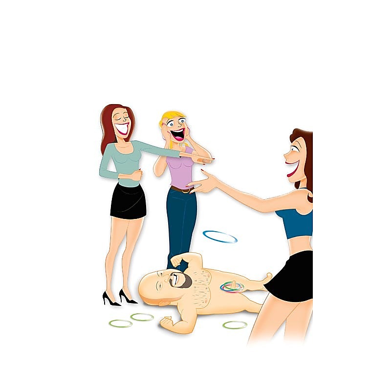 Midget Man Inflatable Ring Toss by Pipedream Products - Sex Games, Coupons and Tricks