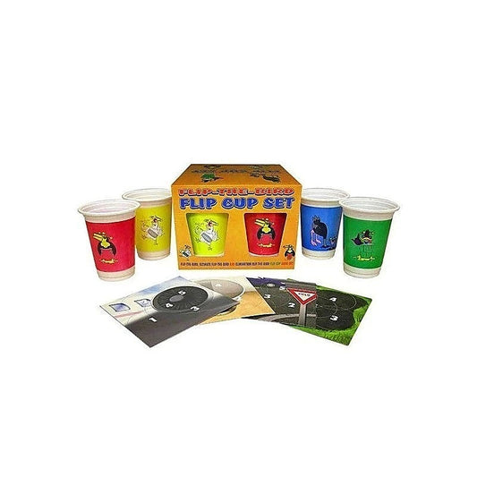 Kheper Games' Flip-The-Bird Flip Cup Challenge - Competitive Drinking Game - Sex Games, Coupons and Tricks