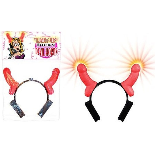 Glowing Penis-Shaped Dicky Horns for Unforgettable Celebrations - Fancy Dress Ups