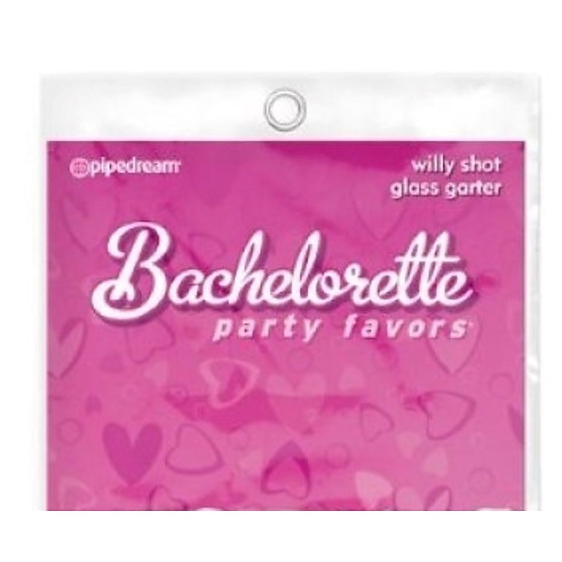 Pipedream Bachelorette Party Favors Willy Shot Glass Garter - Bachelorette and Bucks
