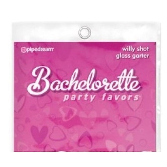 Pipedream Bachelorette Party Favors Willy Shot Glass Garter - Bachelorette and Bucks
