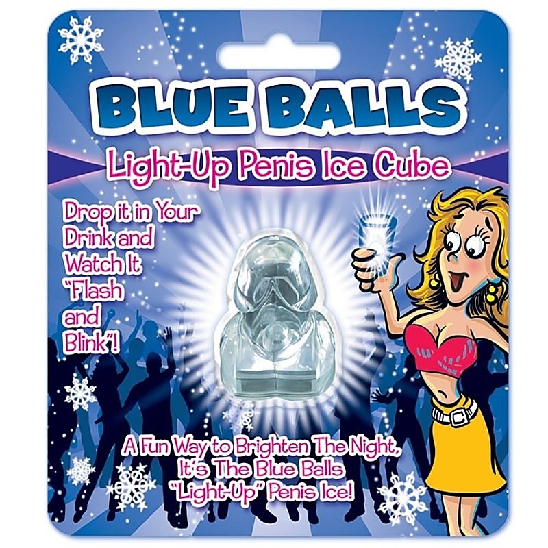 Premium Blue Balls Ice Cube by Hott Products - Sex Games, Coupons and Tricks