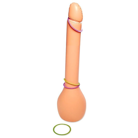 Pipedream Bachelorette Party Inflatable Pecker Ring Toss - Sex Games, Coupons and Tricks