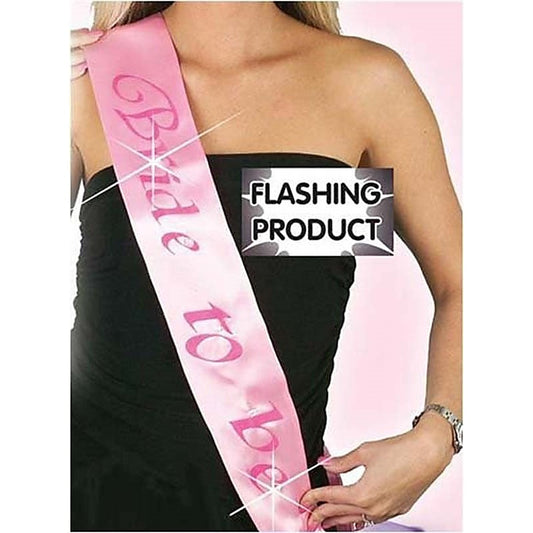Flashing Bride To Be Sash - Sex Games, Coupons and Tricks