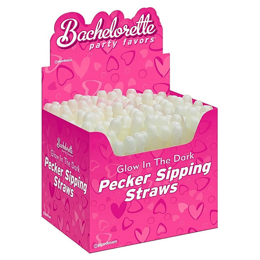 Pipedream Bachelorette Party Favors Pecker Sipping Straws - Sex Games, Coupons and Tricks