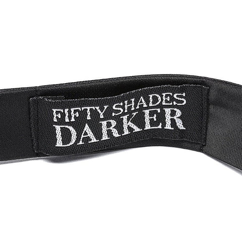 Fifty Shades Darker His Rules Bondage Bow Tie by Love Honey - Fancy Dress Ups
