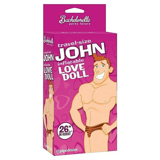 Pipedream Travel Size John Blow Up Inflatable Love Doll - Love Dolls
