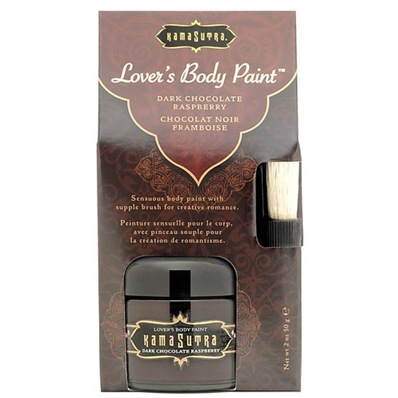 Lovers Body Paint Dark Chocolate Raspberry by Kama Sutra - Massage Oils and Lubricants