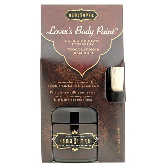 Kama Sutra Lovers Body Paint Dark Chocolate Raspberry