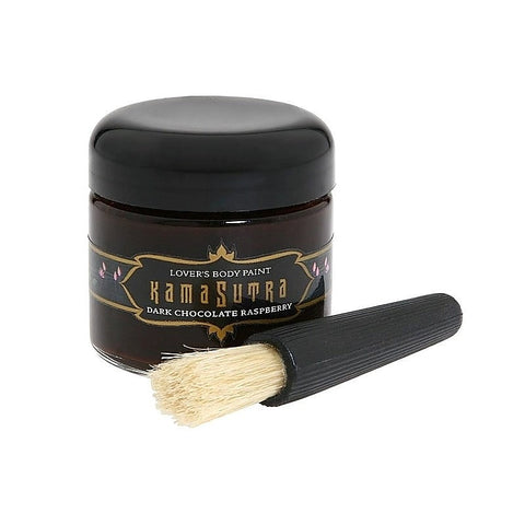 Lovers Body Paint Dark Chocolate Raspberry by Kama Sutra - Massage Oils and Lubricants