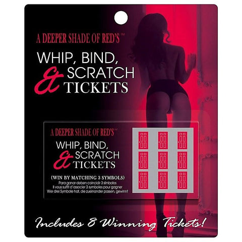 Whip Bind and Scratch Tickets