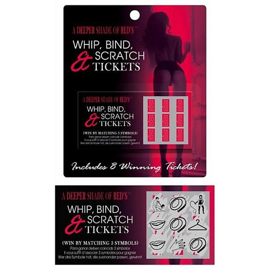 Whip Bind and Scratch Tickets