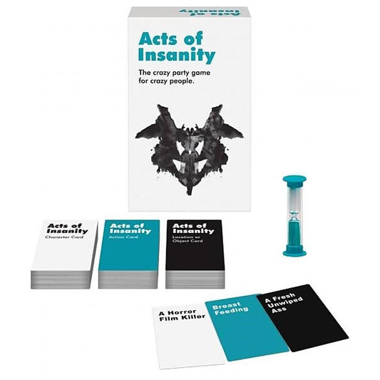 Acts Of Insanity Adult Card Game - Sex Games, Coupons and Tricks
