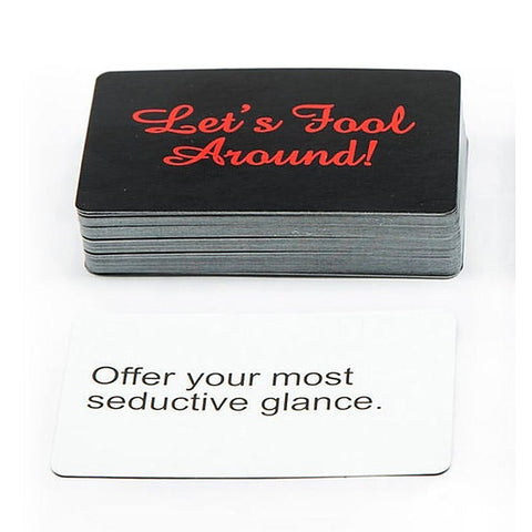Let's Fool Around Card Game by Kheper Games - Sex Games, Coupons and Tricks