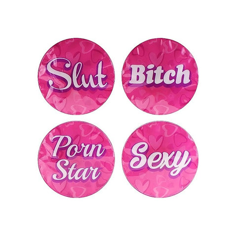 Pipedream Bachelorette Party Flashing Light Party Stickers - Sex Games, Coupons and Tricks