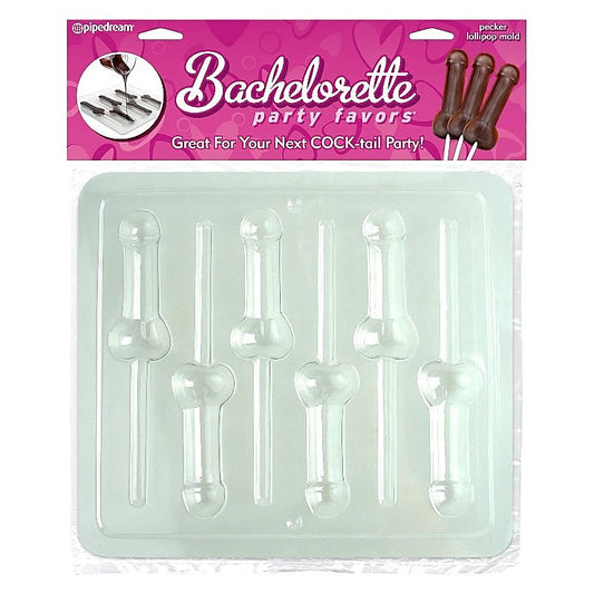 Pipedream Bachelorette Party Favors Pecker Lollipop Mold - Sex Games, Coupons and Tricks