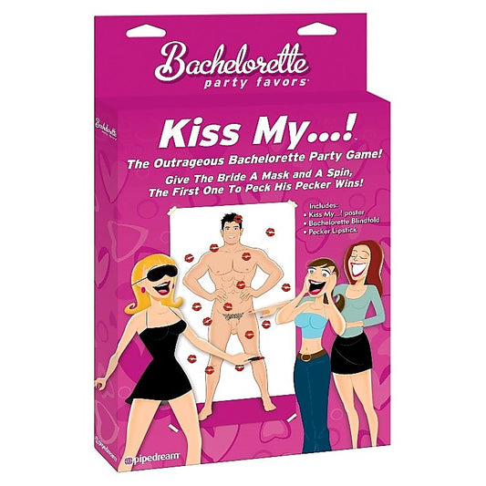 Pipedream Bachelorette Party Favors Kiss My Sex Game - Sex Games, Coupons and Tricks