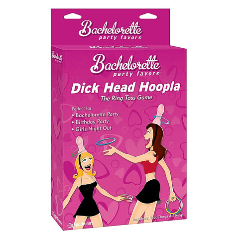 Pipedream Bachelorette Party Favors Dick Head Hoopla - Bachelorette and Bucks
