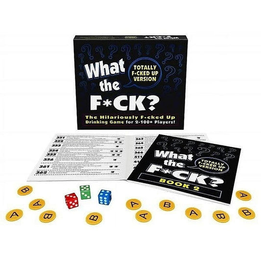 What the F*ck? Totally F*cked Up Version Drinking Game - Sex Games, Coupons and Tricks