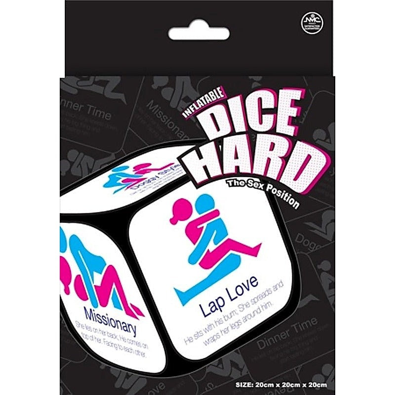 Inflatable Dice Hard The Sex Position by NANMA Corporation - Party Gifts and Novelties