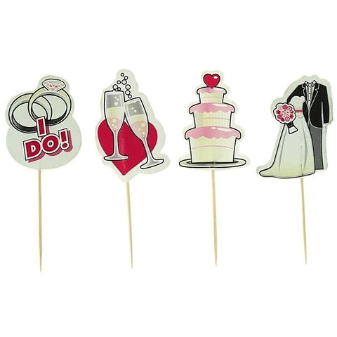 Party Picks Bridal Toothpick Toppers by Little Genie - Sex Games, Coupons and Tricks