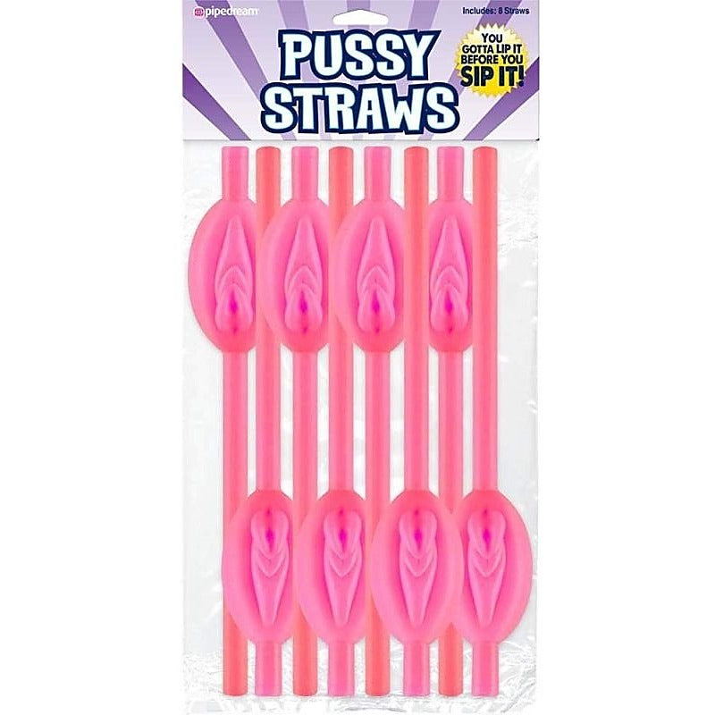 The Original Pussy Party Straws by Pipedream Products - Sex Games, Coupons and Tricks