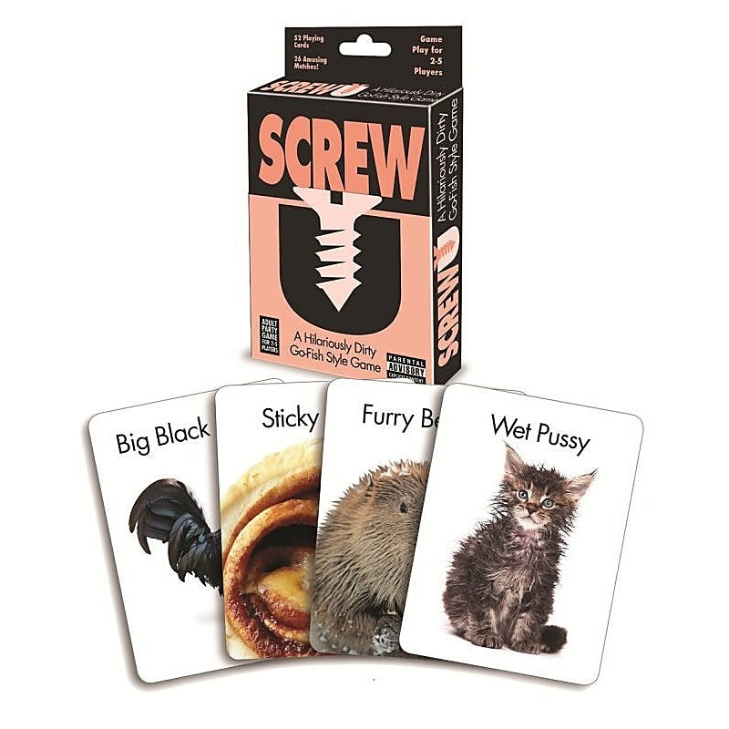 Premium Screw U Card Game by Little Genie - Sex Games, Coupons and Tricks