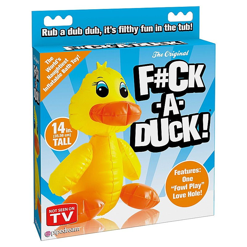 Pipedream F#ck-A-Duck Inflatable Bath Toy - Party Gifts and Novelties