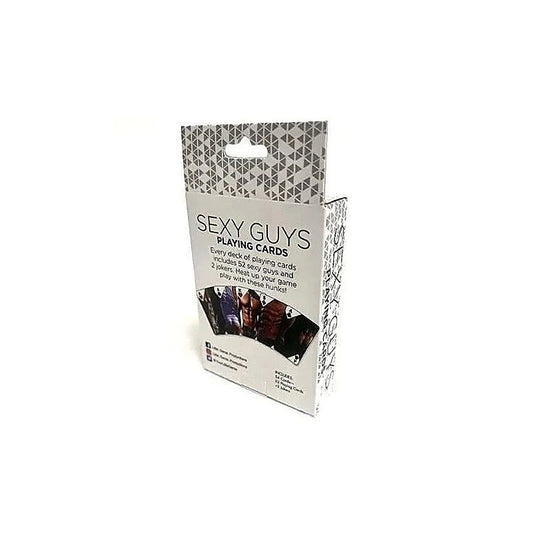 Sexy Guys Playing Cards