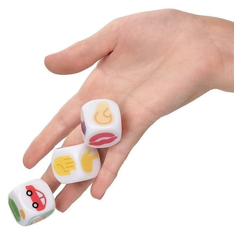 Premium Emojigasm Dice by California Exotics - Sex Games, Coupons and Tricks